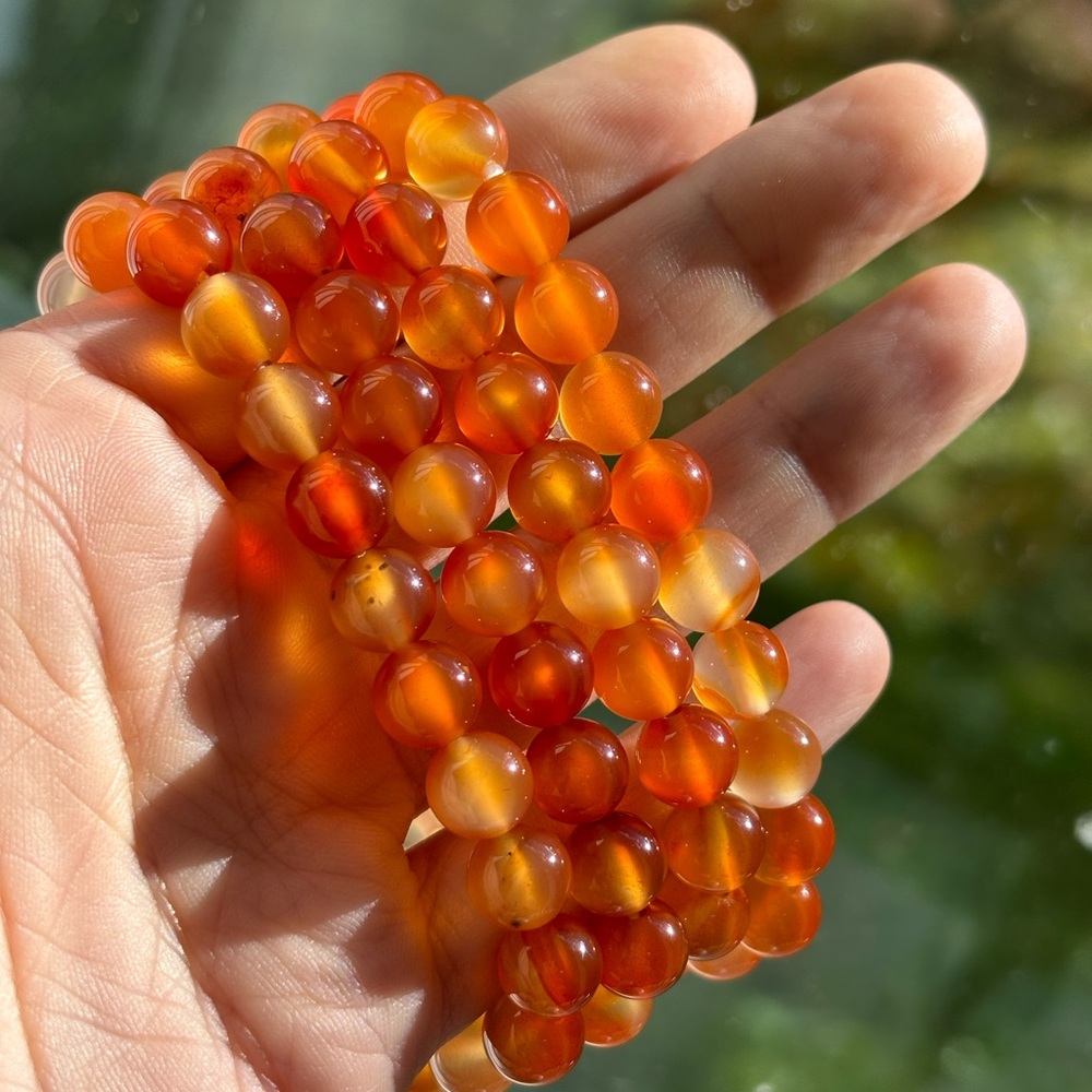 Carnelian 8mm Bracelets
